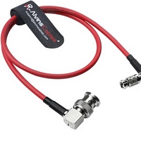 Cable Coaxial de Alta Velocidad 4K UHD 12G-SDI Micro BNC/BNC de Alvin's Cables, 75 Ohm, PVC Ultra Suave, para Monitor Blackmagic Video Assist de 5 Pulgadas
