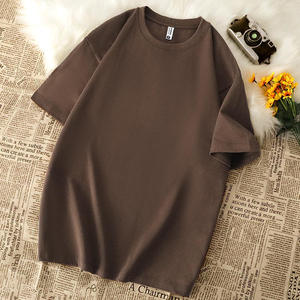 Camiseta de Algodón de 260 g/m², Color Sólido, Gruesa, de Manga Corta, para Trabajo y Ocio - Product Image 2