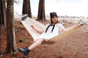 Balançoire anti-renversement chaise suspendue de camping <span class=keywords><strong>hamac</strong></span> de randonnée portable - Product Image 5