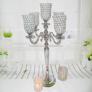 Trang trí rõ ràng lọ thủy tinh trung tâm đám cưới vuông cao lọ thủy tinh trung tâm rõ ràng tinh thể hoa đứng - Product Image 4