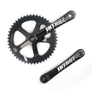 INTRO7 PC013 alluminio Fixie binario a scatto fisso a velocità singola albero set manovella - Product Image 1