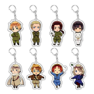 พวงกุญแจอะคริลิค ลายการ์ตูนอนิเมะ ฮีตาเลีย APH ของขวัญแฟนคลับ ตัวละครน่ารัก ขนาด 6 ซม. รุ่นธีมซีรีส์ต่างๆ - Product Image 1