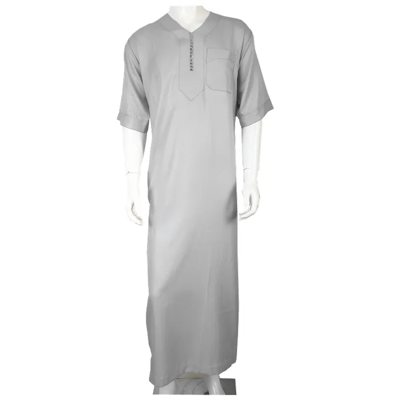 ثوب بنمط مغربي، عباية إسلامية بأكمام قصيرة
