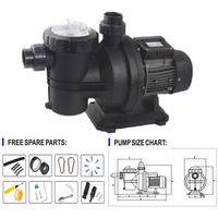QNQ PUMP Pompe à eau de circulation de surface solaire 72 volts 1200W cc pour piscine