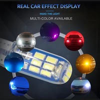 1 Stück T10 4014 W5W Hitzebeständige LED-Silikonleuchte Wasserdichte Kennzeichenbeleuchtung Autolampen Innenpositionierungslicht