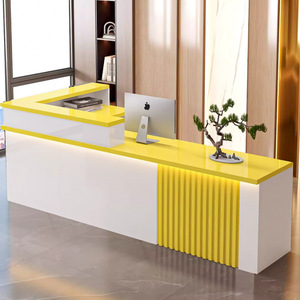 Nuevo mostrador de recepción de estilo chino, Mostrador de barra Registradora para empresa, Mostrador de escritorio delantero para tienda de ropa, salón de belleza Simple - Product Image 6