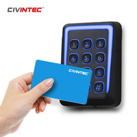Cidron Wiegand RS485 OSDP All-in-One Mifare Desfire Rfid Badge Barcode Access Control Reader