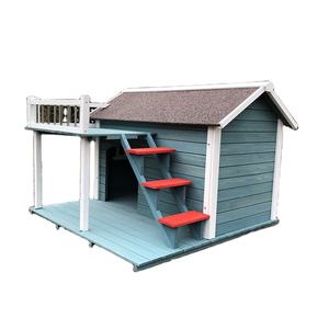 תבנית מוצקה חיצונית/חיצונית עמיד למים כלבים בית עץ חכם לחיות מחמד - Product Image 1