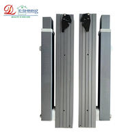 Mécanisme de table extensible en aluminium, glissières télescopiques pour extension de table, quincaillerie pour meubles de salle à manger