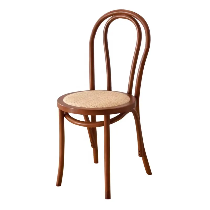 Hot Selling Wooden Thornet Dining Room Chairs Stackable Party Even Chairs Wicker Wedding Chair