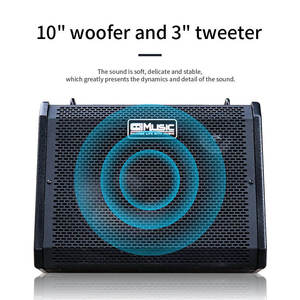 Amplificador de Batería Eléctrica de 80W, Precio de Fábrica OEM, Altavoz de Percusión de Madera para 2 Altavoces, Ecualizador de 3 Bandas - Product Image 6