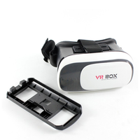 Casque de Réalité Virtuelle 3D en Plastique HD pour Jouer et Regarder des Vidéos sur Smartphone Android et iOS
