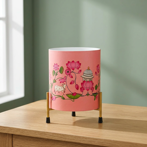 Maceta de Terracota con Diseño de Corazón Rosa Pálido, Hecha a Mano, Decorativa, con Orificio de Drenaje para Plantas de Interior, Sala de Estar - Product Image 4