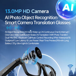 2026 W620pro Smart <b>Glasses</b> 13 Million Pixel <b>Camera</b> Video Recording AI Translation BT Audio Record Smart Headset <b>with</b> <b>Camera</b> - Product Image 2