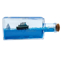 Nouvelle bouteille de vin Design créatif intérieur accessoires décor à la maison bateau de croisière liquide nordique jouet cadeau bureau ornement décoratif