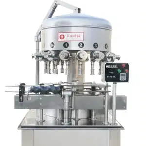 大豆ミルクフルーツワインフルーツジュース充填機効率的な製品キャッピングマシン