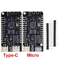 Carte de développement Wi-Fi MicroPython ESP32 Lite V1.0.0, sortie d'usine, ESP32 ESP-32 REV1 CH340G MicroPython 4 Mo Micro/USB Type-C