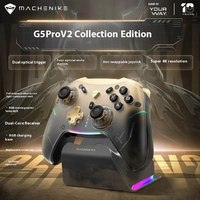 Machenike G5 Pro V2 Gamepad Óptico con Joystick Hall para PC STEAM, Control Inalámbrico BT con Gatillos Hall