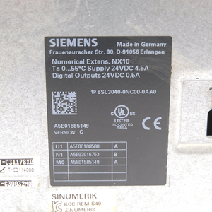 Module de commande d'extension de contrôle numérique Sinamics NX10 6SL3040 0NC00 0AA0 d'origine, neuf, pour Sinumerik 840D 828D - Product Image 6