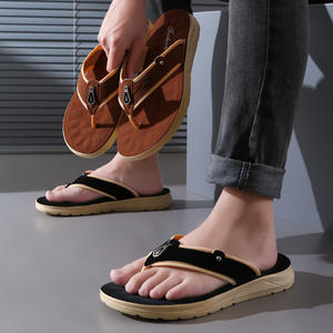 <span class=keywords><strong>Chanclas</strong></span>, Sandalias <span class=keywords><strong>de</strong></span> Playa, <span class=keywords><strong>Chanclas</strong></span> Modernas para <span class=keywords><strong>Hombre</strong></span> con Suelas Gruesas y Suaves, Versátiles para Uso en Exteriores - Product Image 2