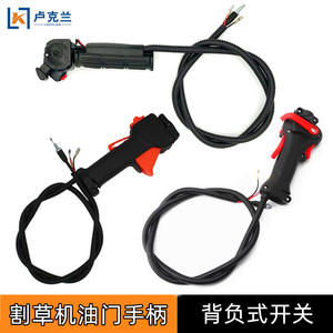 Accesorios para cortacésped de hilo vibratorio tipo mochila con cordón de tracción y regla recta, y perforadoras de postes de doble propósito - Product Image 2