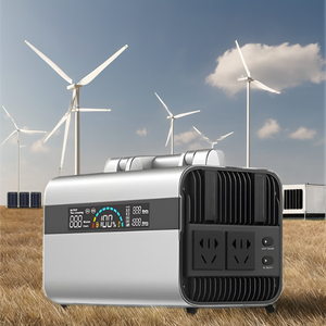 Station d'alimentation portable rechargeable de haute qualité 1200W 896Wh avec batterie de secours MPPT AU pour stockage d'énergie automobile et camping en extérieur - Product Image 2