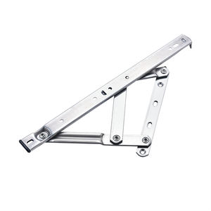 Support de fenêtre d'auvent moderne en acier inoxydable à point unique télescopique pour appartements - Product Image 4