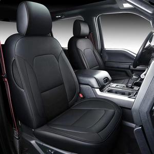 Ensemble complet <span class=keywords><strong>de</strong></span> housses <span class=keywords><strong>de</strong></span> sièges en cuir pour camionnette Ranger <span class=keywords><strong>Ford</strong></span> <span class=keywords><strong>F150</strong></span> F150XLT F-150 F250 F350 F450 2015-2024 - Product Image 1