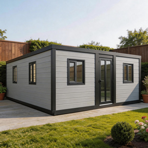 Fenêtre française, vue panoramique, pliable et repliable, 30 pieds carrés, 2 chambres, luxe haut de gamme, maison préfabriqué<span class=keywords><strong>e</strong></span>, maisons conteneurs - Product Image 2