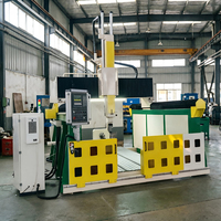 Máquina Fresadora CNC de 5 Ejes de Alta Precisión Controlada por PLC con Hilo Caliente para Fresado y Tallado 3D de Espuma de Madera EPS