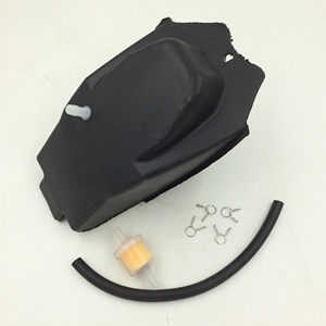 Mini ATV <span class=keywords><strong>Quad</strong></span> Benzine <span class=keywords><strong>Tank</strong></span> van Kunststof voor 2-takt 47CC 49CC Chinese Mini Motorfiets 4-wieler Crossmotor - Product Image 4