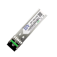 Transceptor SFP Gigabit SFP-1.25G-LX100, 1.25Gb/s, 100km, 1550nm, SMF, Dúplex, LC, DDM, Módulo SFP 1.25G para Switch de Red
