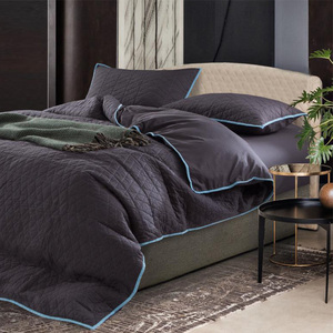Full Size Comfortable Bed Spread Cotton Ultrasonic <strong>Quilt</strong> <strong>Bedspread</strong> for Bed - Product Image 4