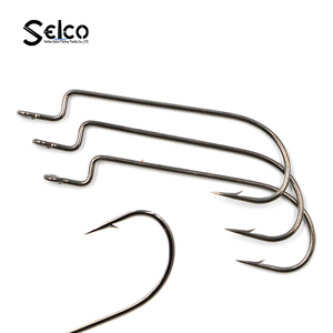 Grands hameçons de pêche en eau salée, crochet de pêche à manivelle Large pour bar, <span class=keywords><strong>truite</strong></span>, saumon, crochet de <span class=keywords><strong>ver</strong></span> à décalage - Product Image 6