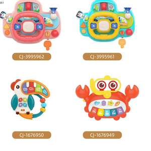 <span class=keywords><strong>2025</strong></span> नई डिजाइन स्मार्ट मजेदार कार ड्राइविंग सिम्युलेटर टॉय बेबी स्टीयरिंग व्हील खिलौने हल्के संगीत के साथ - Product Image 6