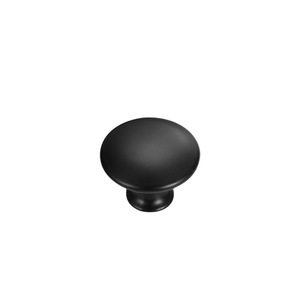 Stainless Steel Mushroom Handle <b>Black</b> White <b>Cabinet</b> Drawer Knob Modern Minimalist Style - Product Image 4
