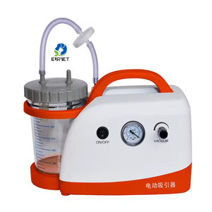 EUR VET معدات العناية المركزة الطبية عالية الجودة جهاز شفط آلة البلغم مع أدوات جراحية - Product Image 4