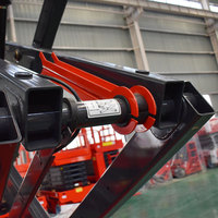 Plateforme élévatrice à ciseaux électrique autopropulsée 6m 8m 10m 12m, plateforme de travail aérien hydraulique personnalisée pour la construction et l'entretien