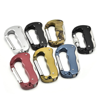 OEM EDC Multitool Kit de survie avec mousqueton de tous les jours Outil multiple pour la randonnée et l'escalade pour les aventures en plein air