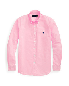 Camicia da <span class=keywords><strong>Uomo</strong></span> in <span class=keywords><strong>Cotone</strong></span> Oxford di Alta Qualità, Lavata, a Maniche Lunghe, con Colletto Rovesciato, Vendita all'Ingrosso - Product Image 4