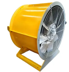 Motor de ventilador de ventilación industrial de CA Ventilador de flujo axial de gran volumen de aire para la industria química fabricado en China