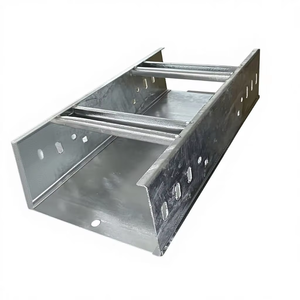 บันไดสายเคเบิลอะลูมิเนียมอัลลอยด์, โปรไฟล์ 4C รูปทรงสี่เหลี่ยมคางหมู สำหรับศูนย์ข้อมูลและการเดินสายไฟฟ้าแรงต่ำ - Product Image 1