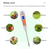 Outil de test de conductivité à capteur métallique de haute précision 3 en 1, compteur de sol numérique TDS EC pour plantation de jardin et de ferme