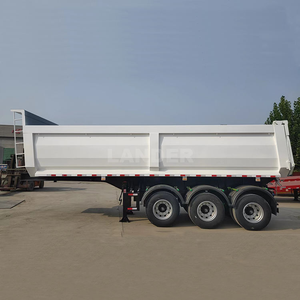 Semi-remorque benne basculante arrière 3 essieux 100T - Product Image 1