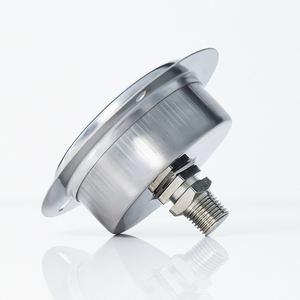 Haiyixing YN60 디지털 황동 수압 게이지 0-15Psi 바닥 난방 보일러 나사 공급 하단 장착 최저가 - Product Image 4