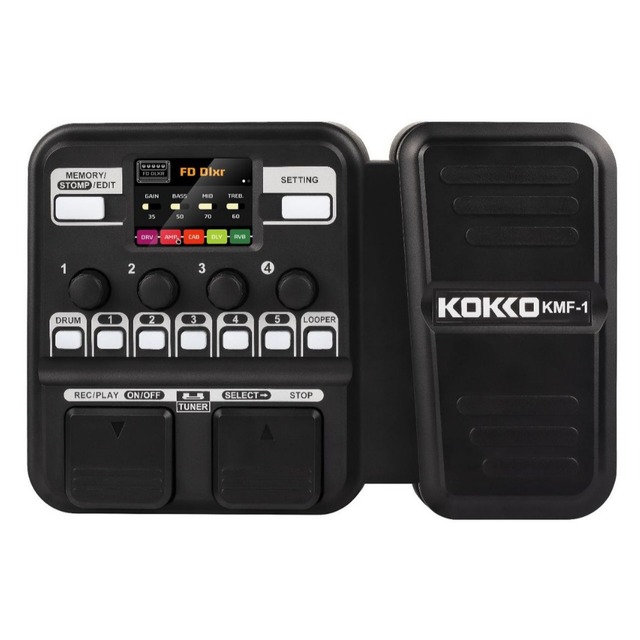 KMF-1 Guitar Effects Pedal Multi Effects Guitar Pedal Guitar Effects Processor