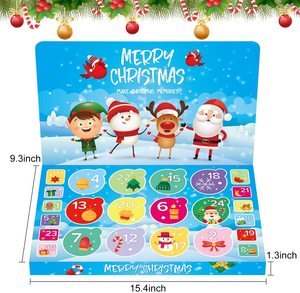 Nouveauté : Kit de slime amusant pour enfants, grand et coloré, avec accessoires charmants, design calendrier de l'avent en slime - Product Image 4