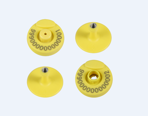 ET907 بالجملة الأقراط علامة البقر الماشية الماعز العلامات الأذن المعادن الذكية للبقرة - Product Image 2