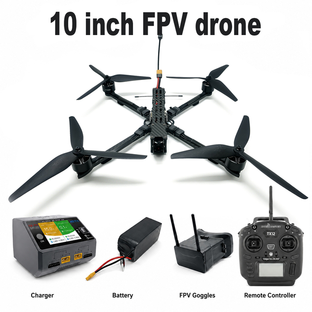 10-inch FPV Drones Ready-to-fly Complete Kit