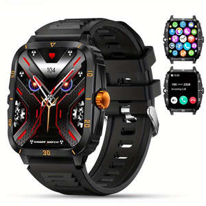 3ATM Deep Waterproof Smart <b>Watch</b> KT71 Outdoor Sport Fitness Tracking Smart Bracelet 430mAh Big Battery Capacity Smartwatch V71 - Product Image 5
